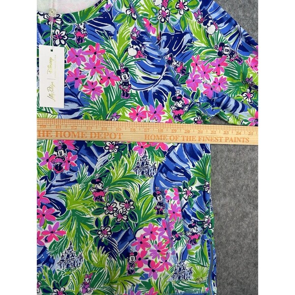 Disney Parks Top LILLY PULITZER Dreamin Size XL Shirt Minnie Mouse Daisy Resort - Picture 8 of 9